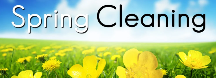 spring cleaning - garbage can - pressure washing